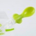 Ebelbo Baby Feeding Bags Refillable Baby Food Spout Pouch with Silicone Spoon Dust Lid (10 PCS) - B078BCPY3Y